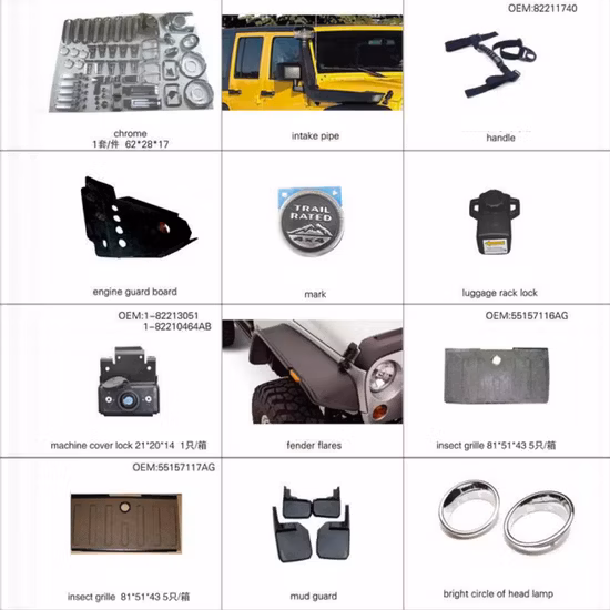 Ricambi auto 4X4 per Jeep Wrangler Jk Jl Grand Cherokee Gladiator Renegade Cherokee Compass Liberty